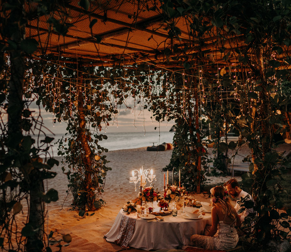 bali romantic diner